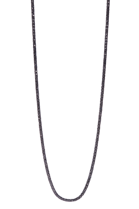 Sidney Garber - Rope 30.58CT Black Diamond Necklace