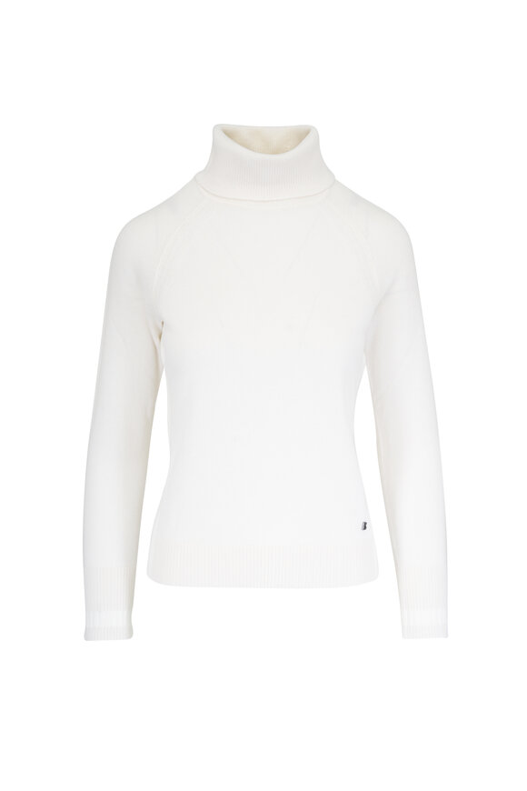 Bogner Vaiana Off White Wool & Cashmere Sweater - view 1