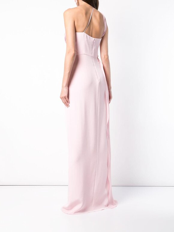 Cushnie - Sloane Peony One-Shoulder Cut Out Gown