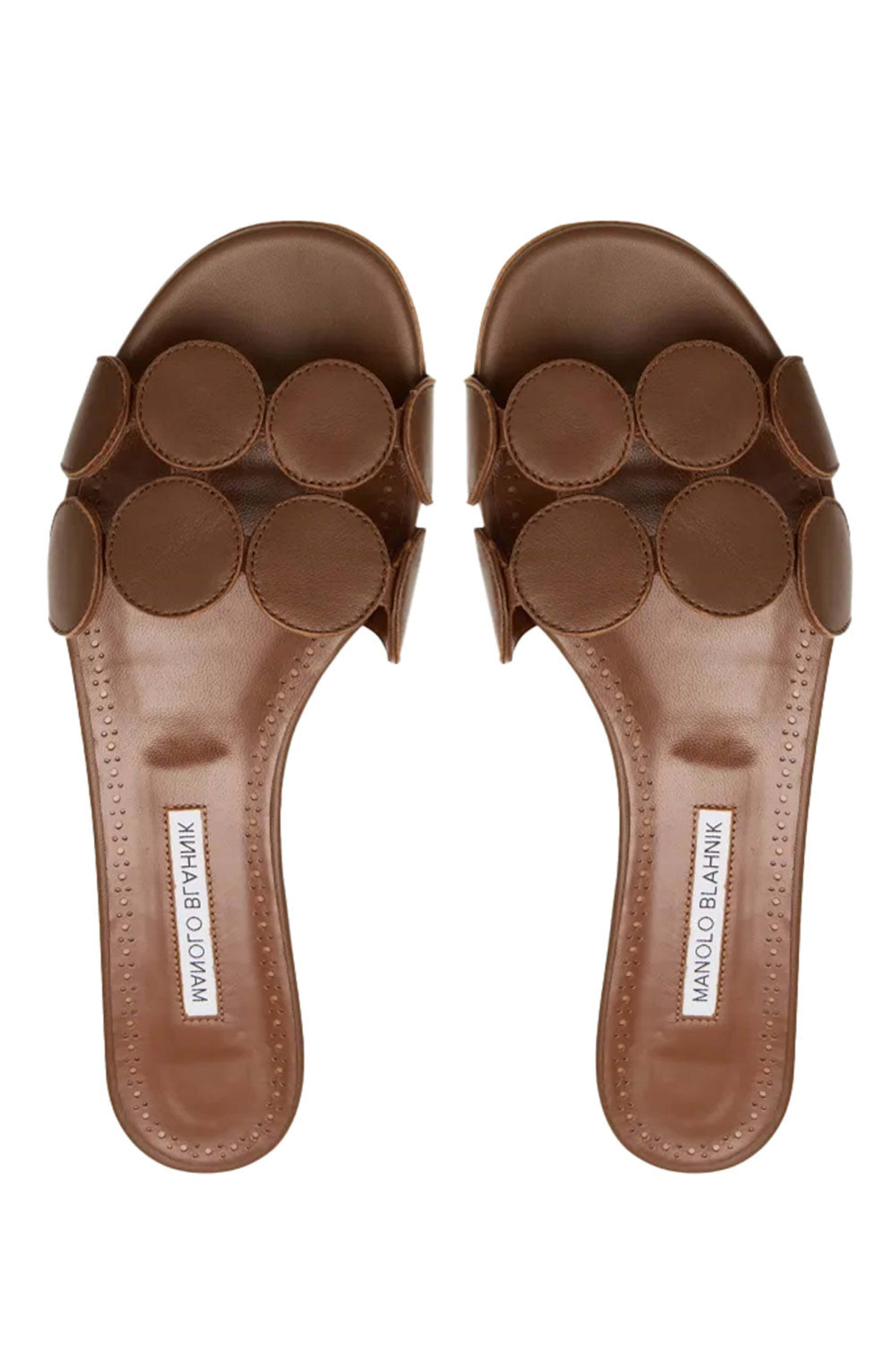 Manolo Blahnik ブラウン スエード ハイヒール　38.5 オンライン ショップ 安いファッション - MANOLO BLAHNIK