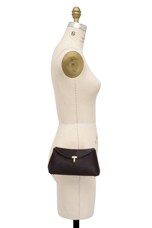 Totême Mini T-Lock Black Clutch - view 6