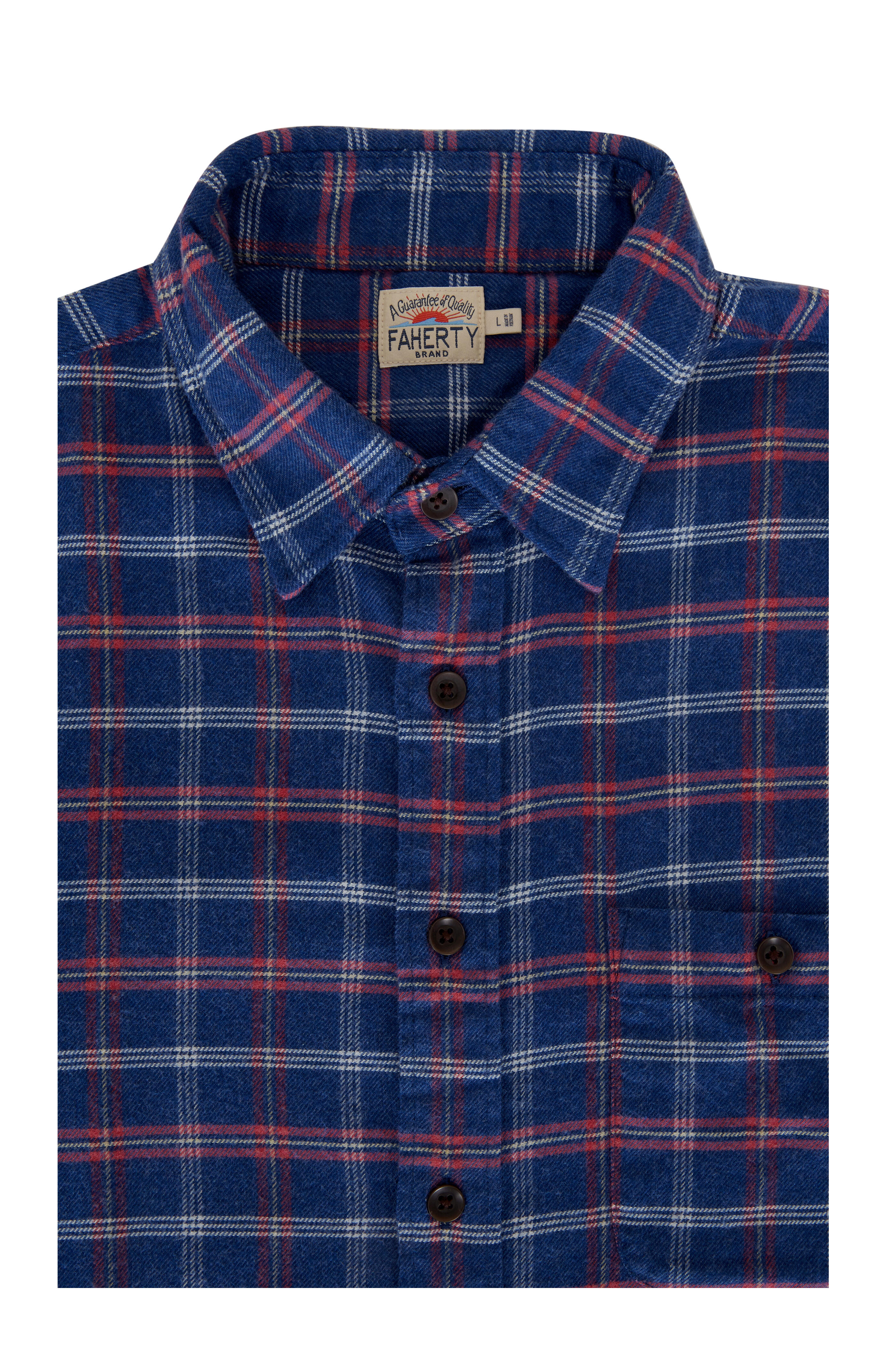 Faherty Brand - The Movement™ Table Mesa Plaid Flannel Button Down - view 1