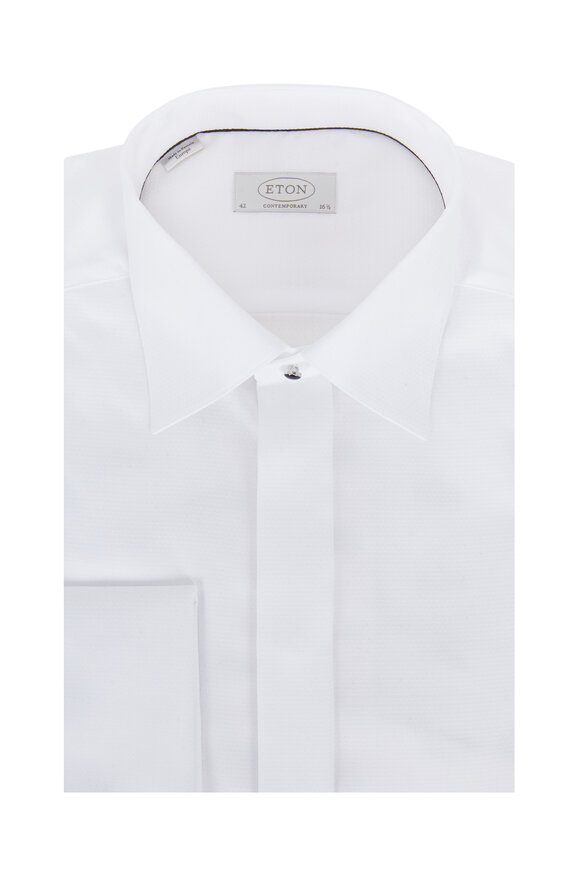 Eton White French Cuff Dress Shirt