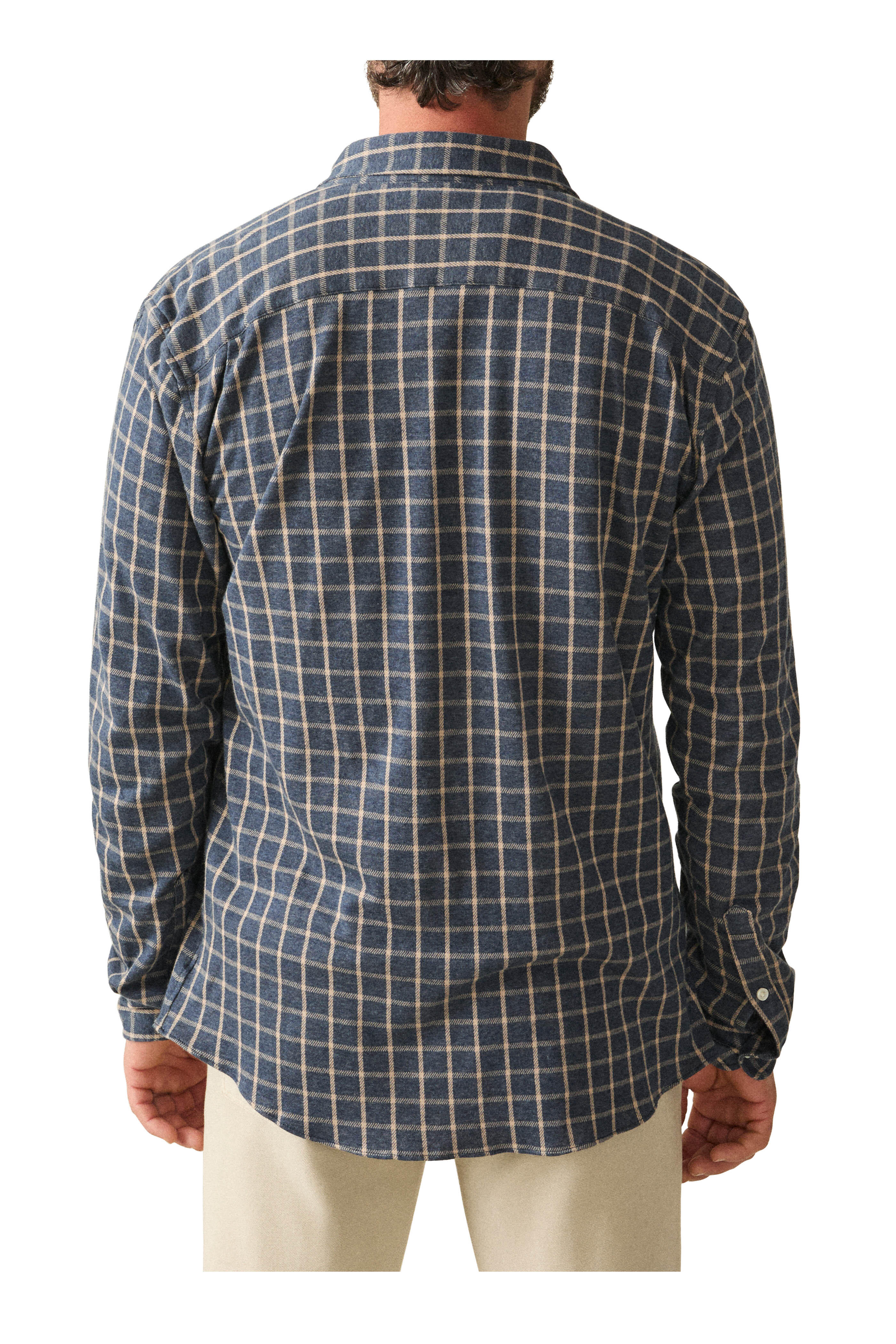 Faherty Brand - Twilight Coastal Check Knit Shirt