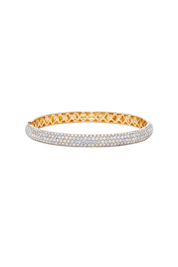Kwiat - 18K Yellow Gold Diamond Stackable Bracelet