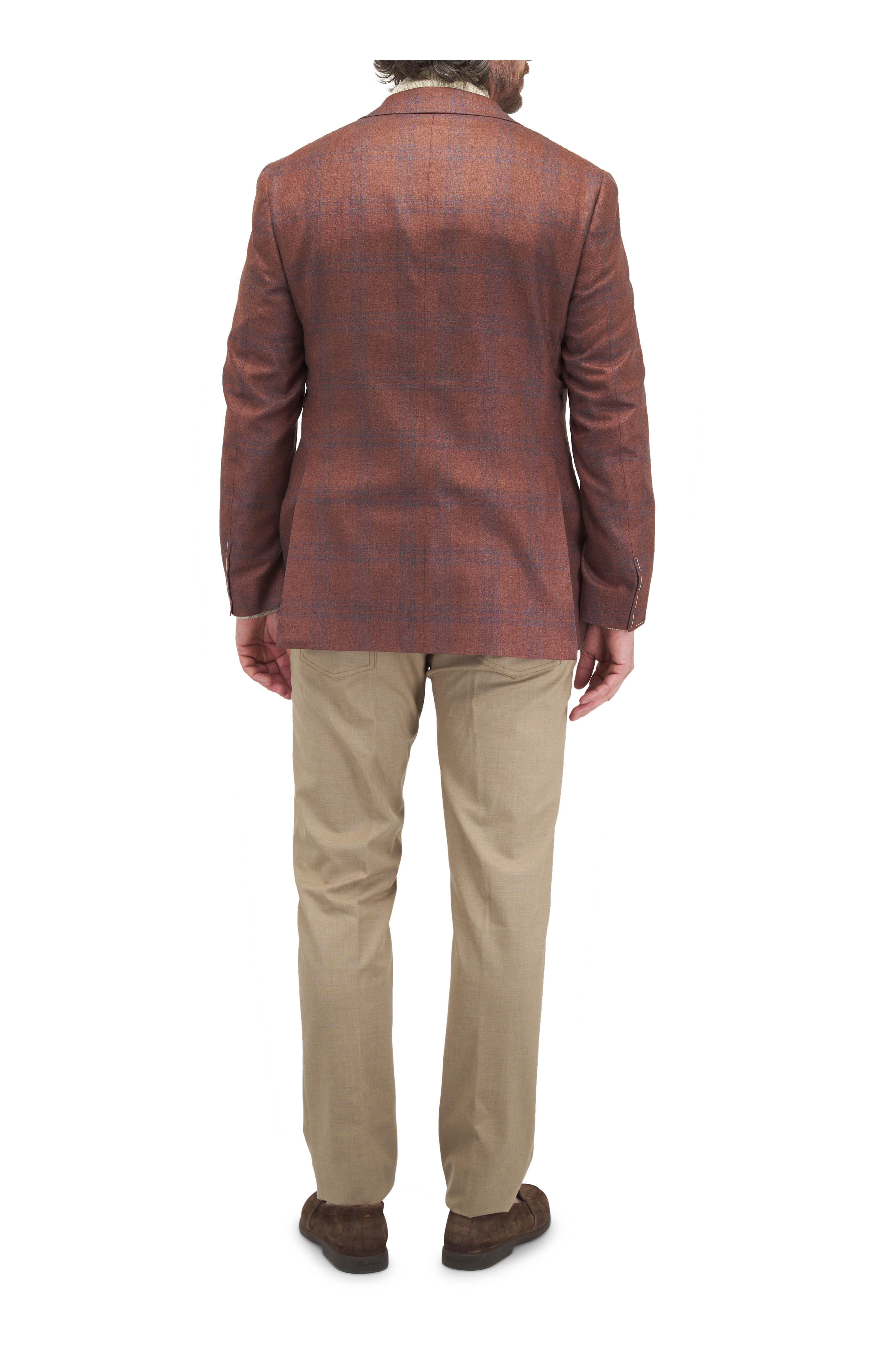 Canali - Creme Cotton & Linen Polo