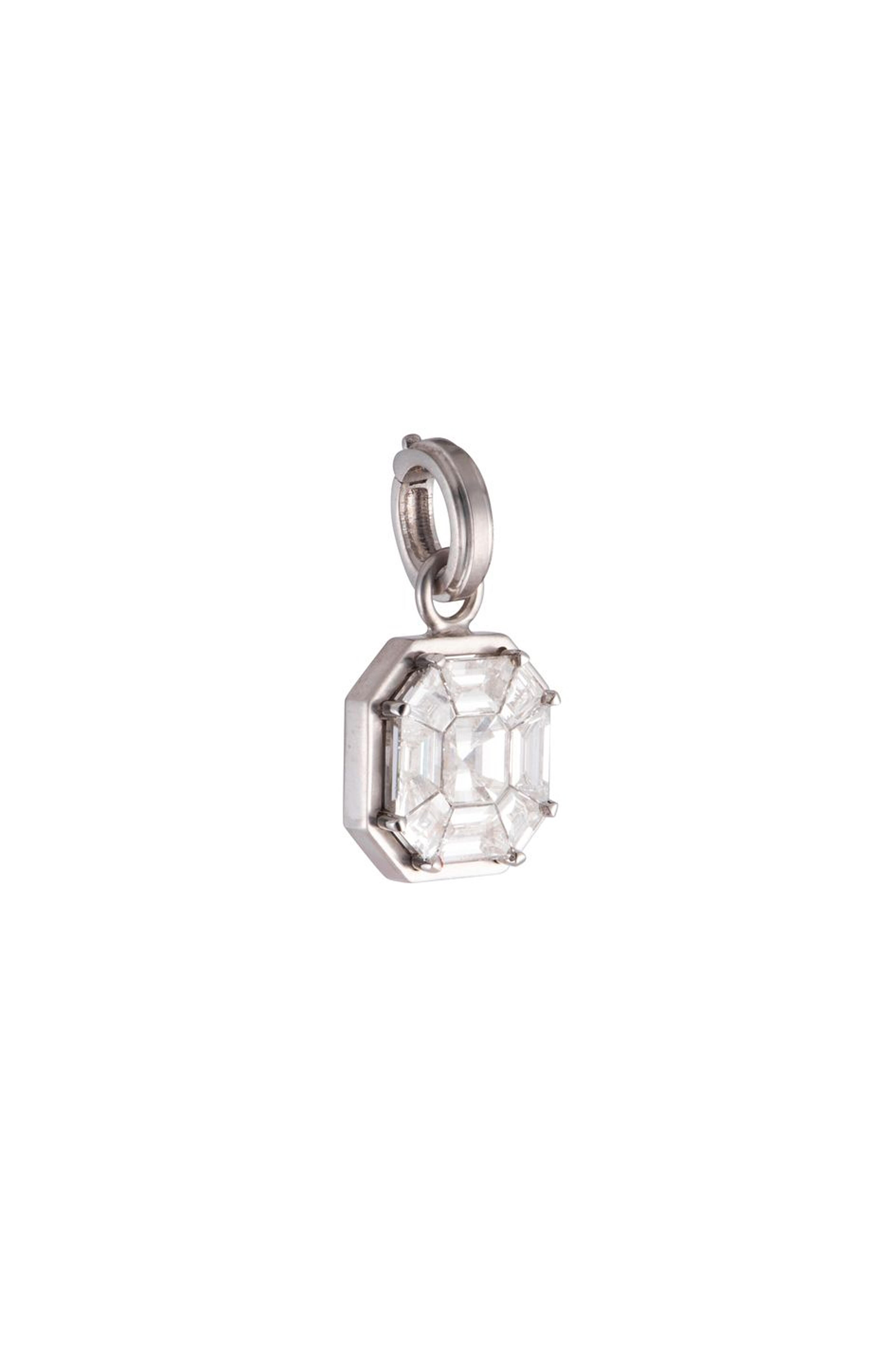 Sylva & Cie - Small Mosaic Diamond Pendant