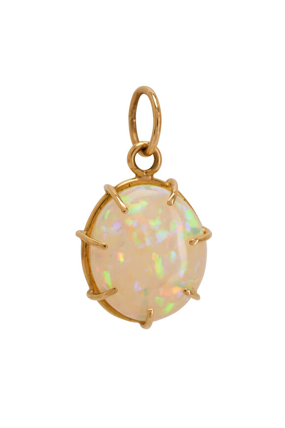 Tina Negri Ethiopian Opal Oval Pendant