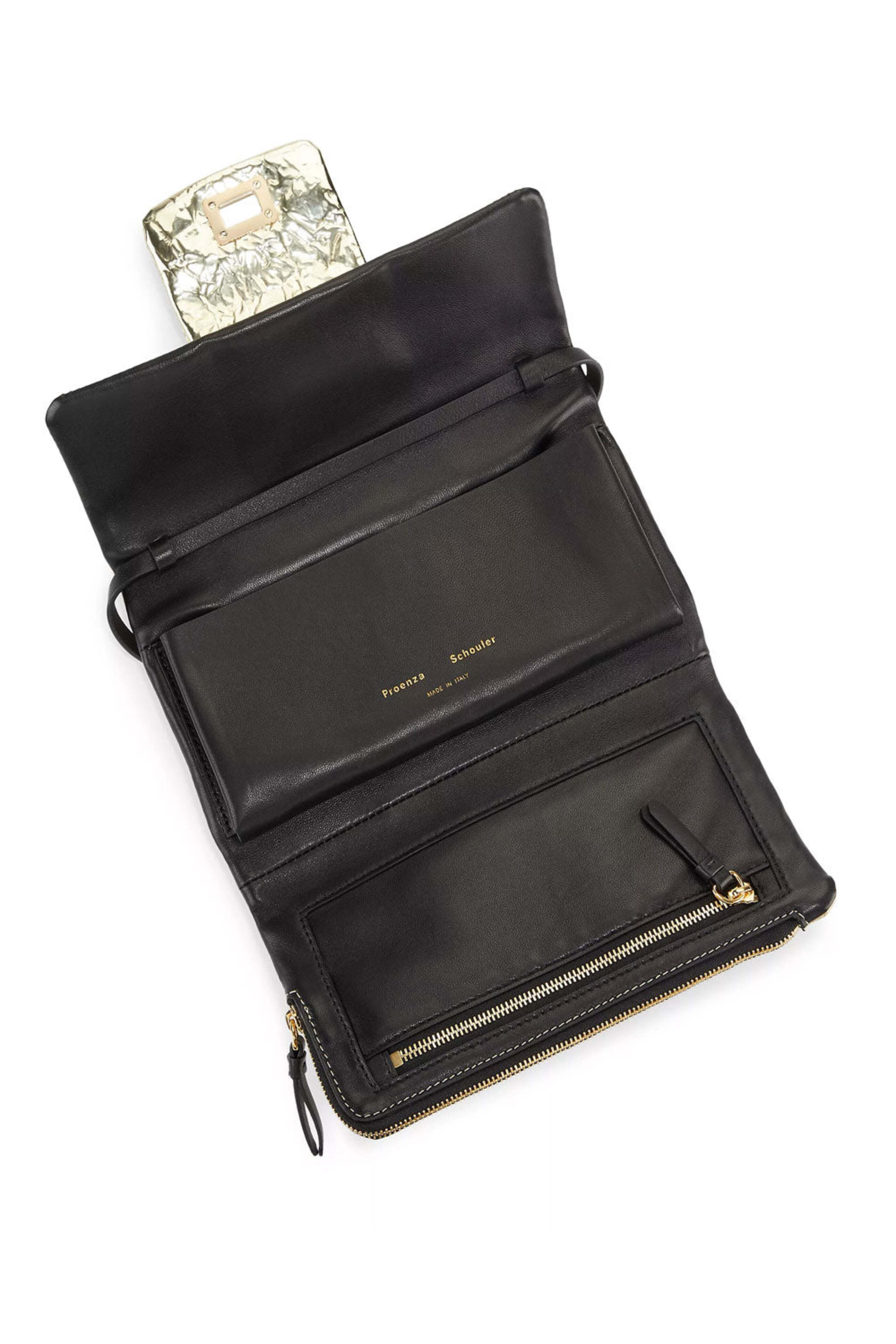 Proenza Schouler - Flip Metallic Shoulder Bag in Gold