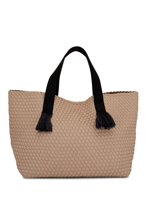 Naghedi Tulum Moon Large Woven Tote