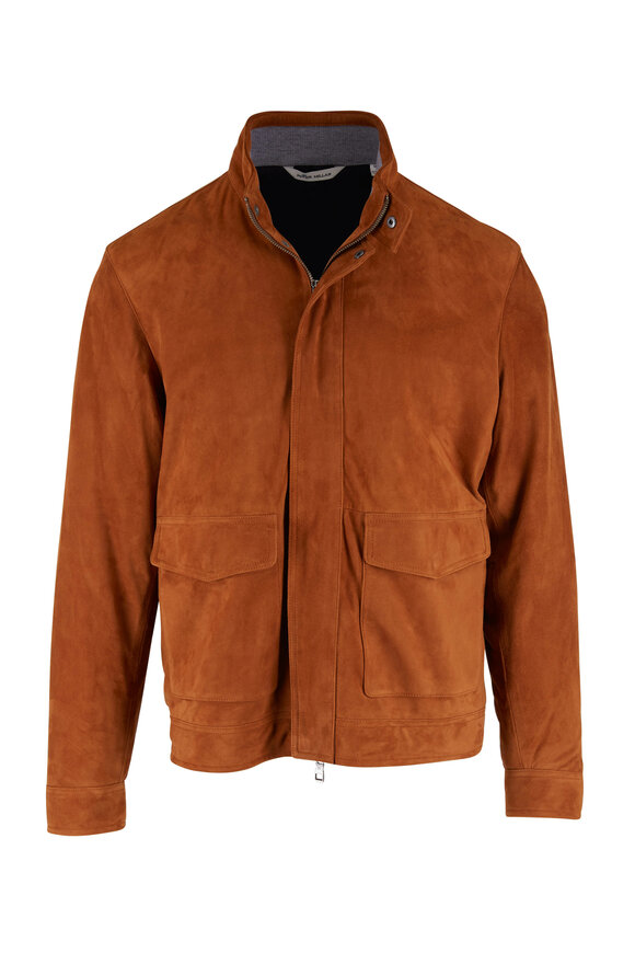 Peter Millar - Whiskey Suede Bomber