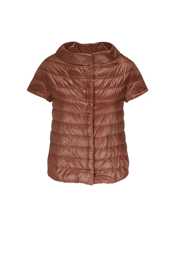 Herno - Iconico Emilia Bronze Down Jacket