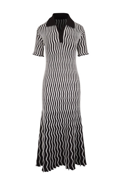 knee length dresses for ladies Floral Embroidered Mesh Midi Dress