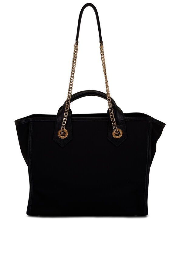 Anagram leather tote Loewe Black in Leather - 34879264