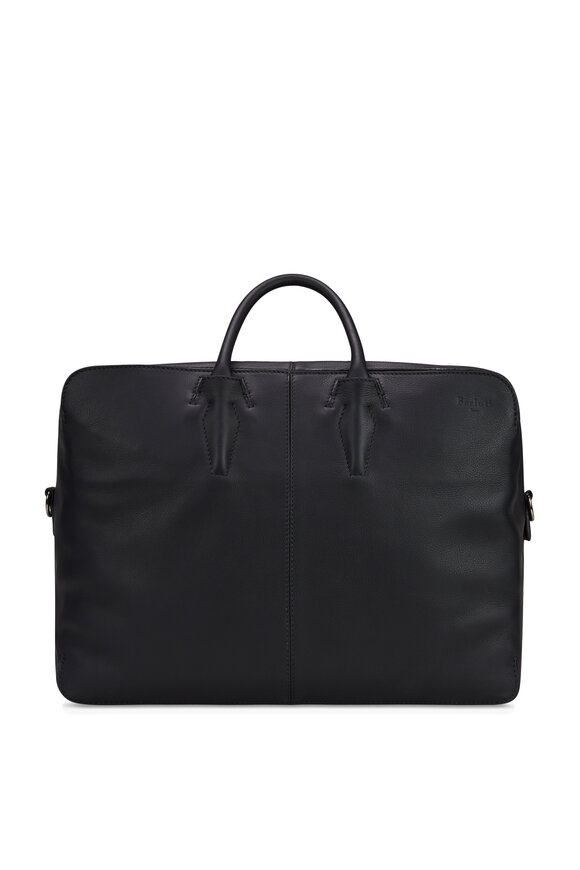 Berluti Black Leather Briefcase 