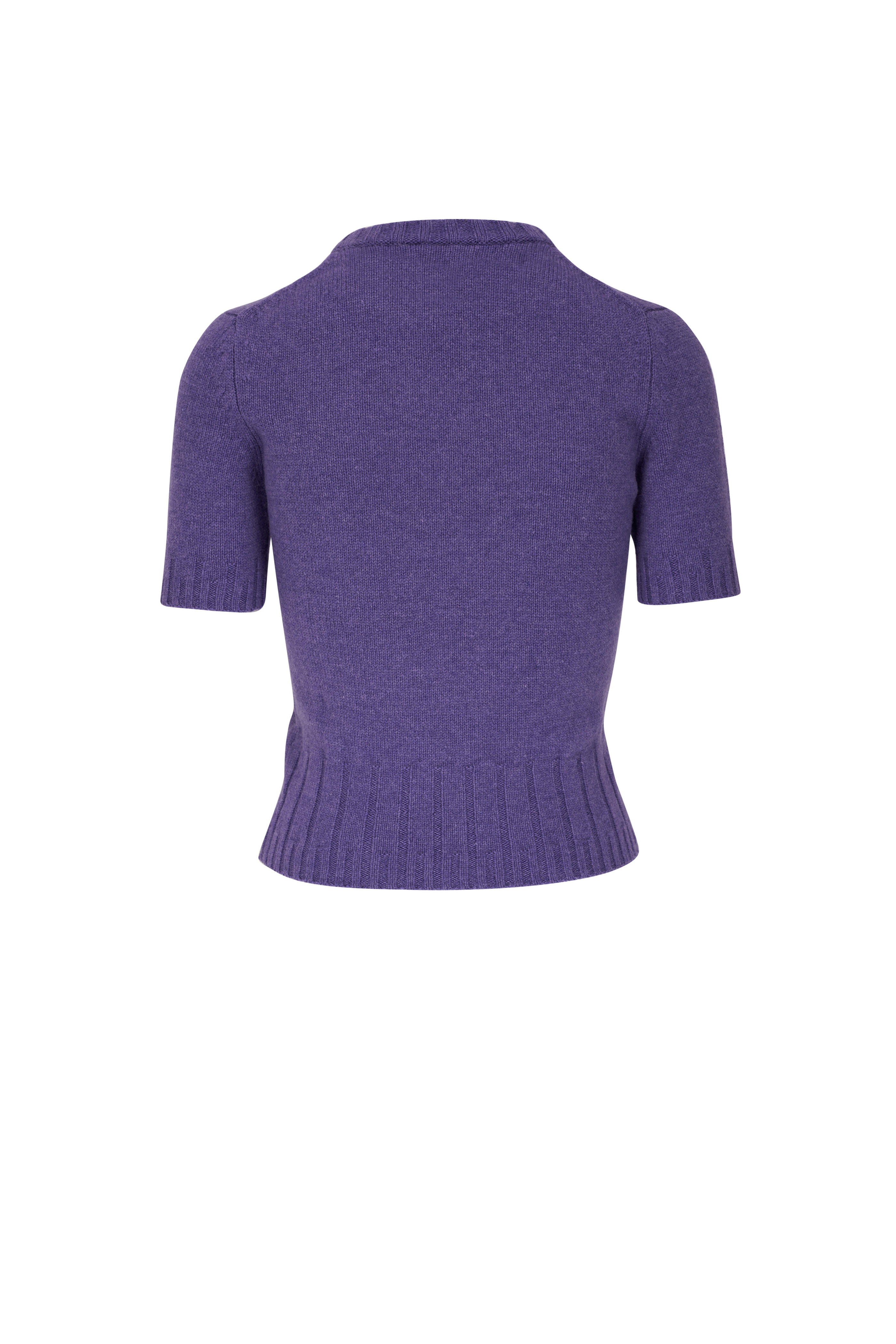 Khaite - Luphia Violet Cashmere Sweater