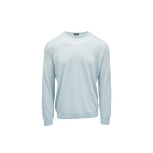 スウェット・トレーナー ZEGNA light blue cashmere sweater uploading-1420639.jpg