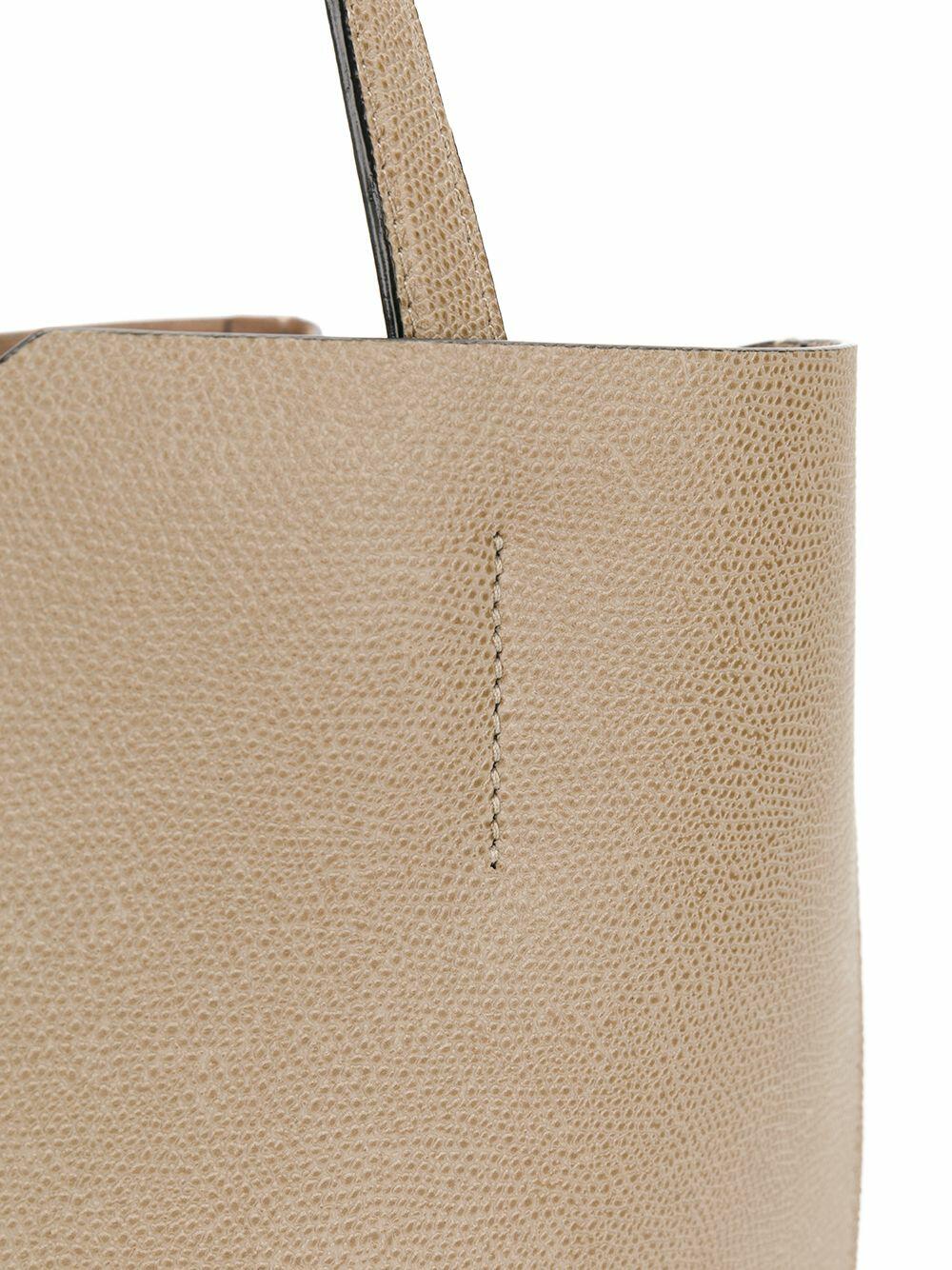 Valextra - Oyster Saffiano Leather "V" Large Tote - view 8