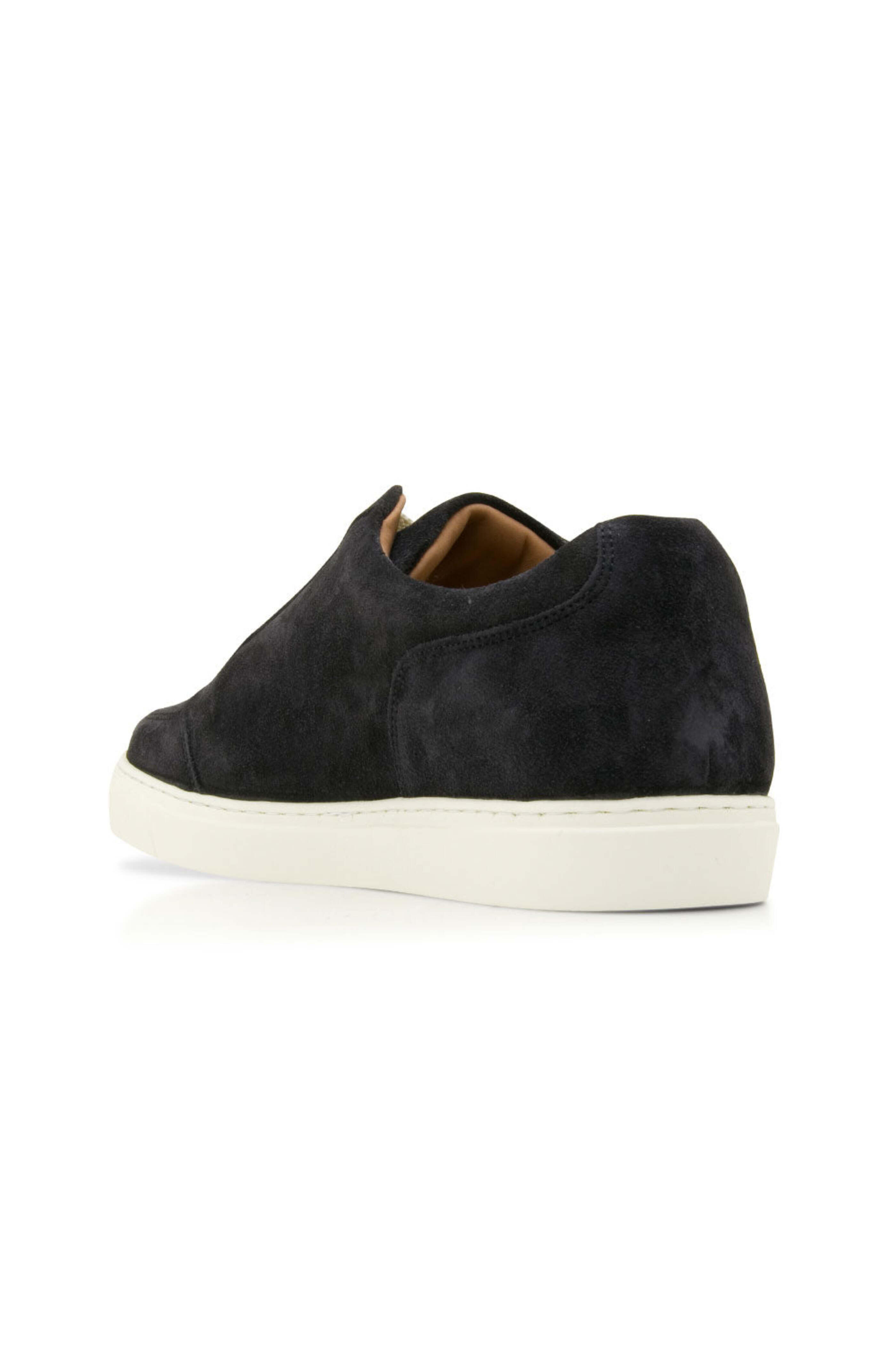 Harrys of London - Nimble Suede Sneaker in Dark Navy