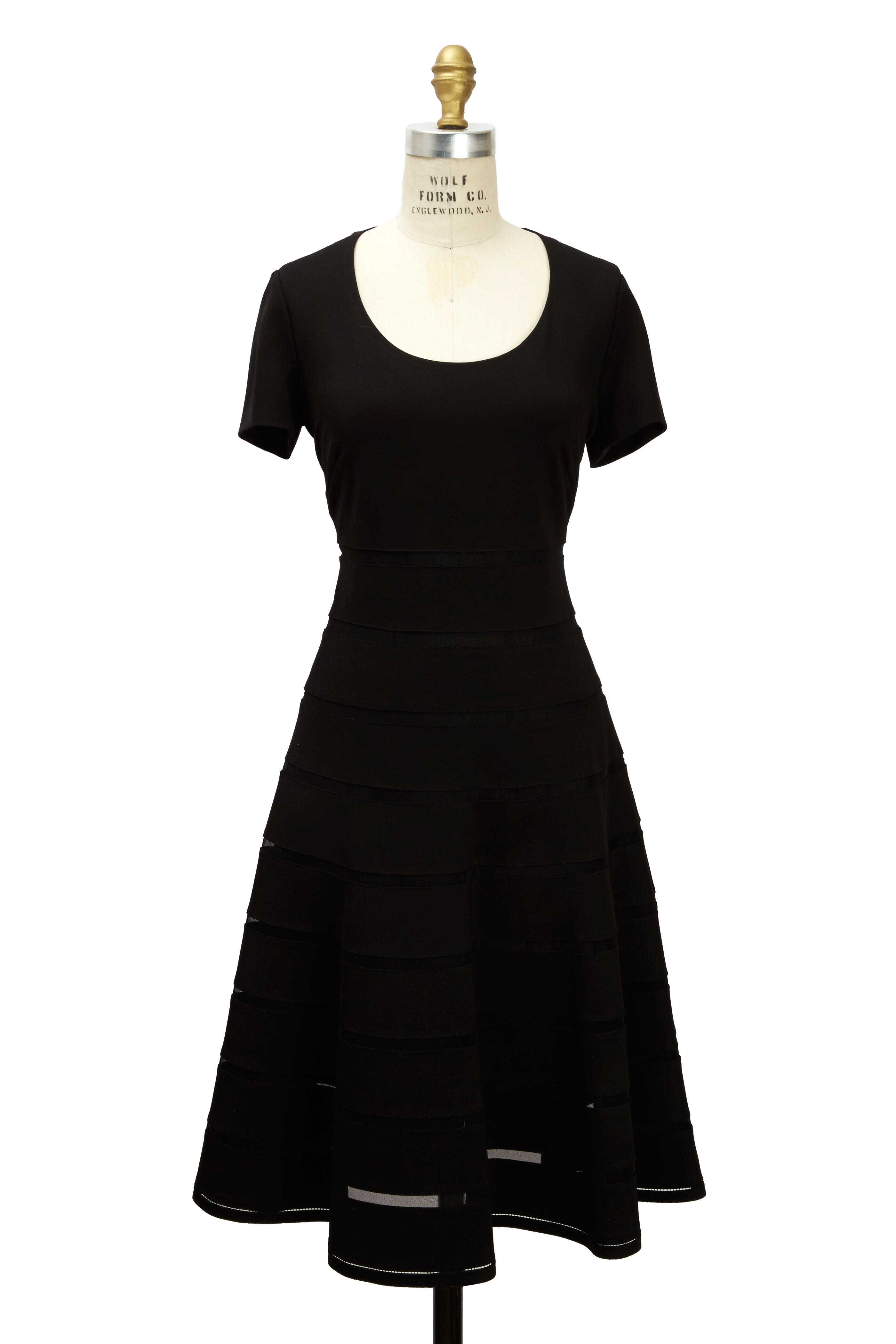 Escada - Black Jersey Dress | Mitchell Stores