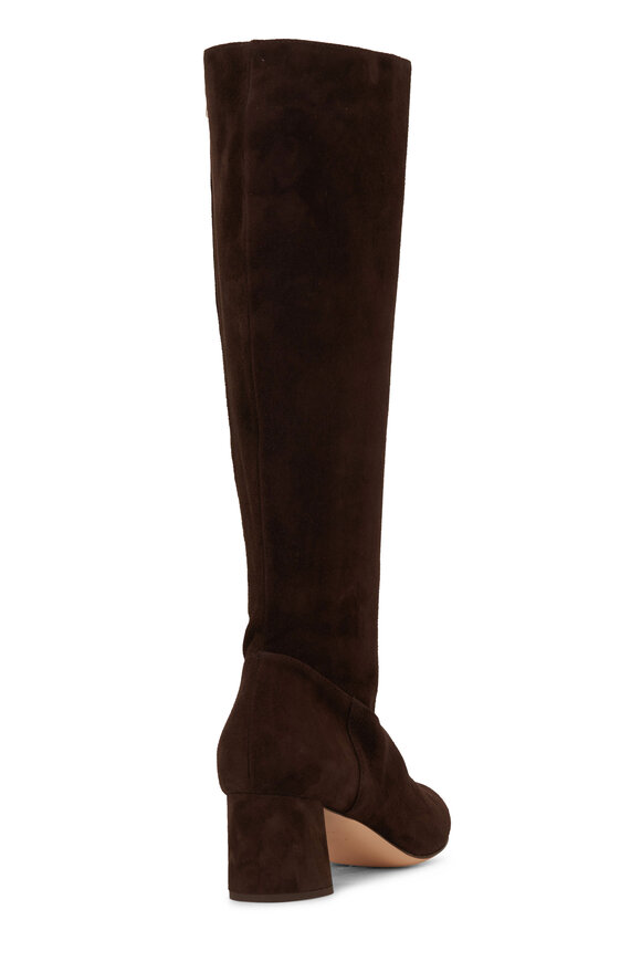 AGL - Lorette Brown Suede Tall Boot