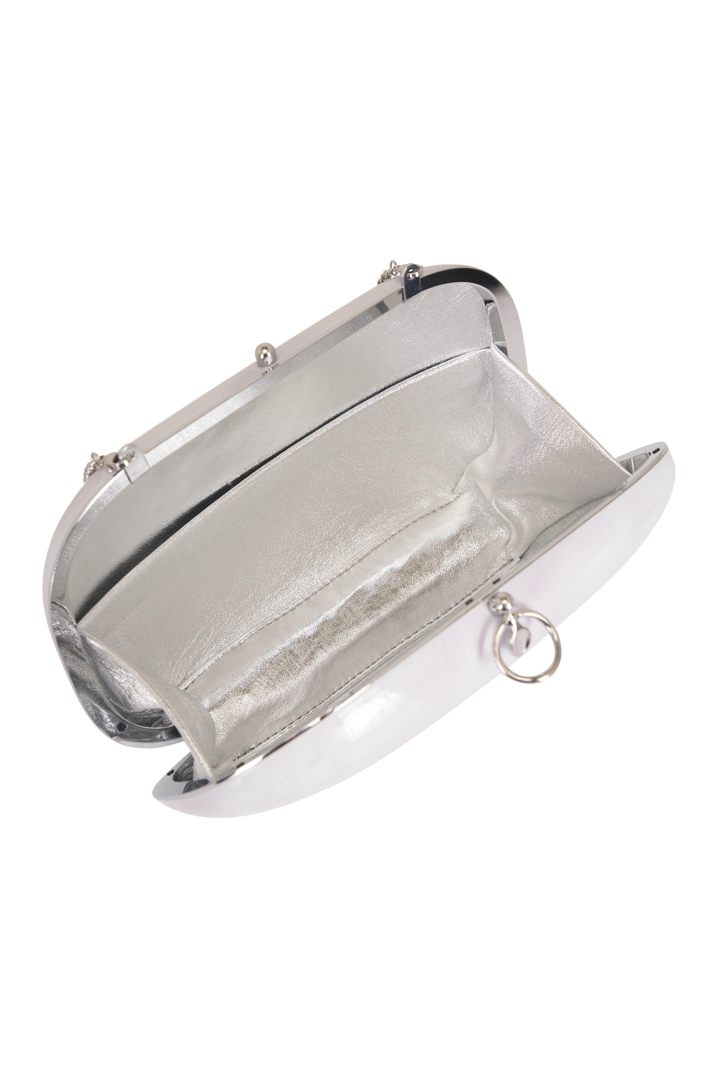 Jeffrey Levinson - Elina Plus Monet Soft Lavender & Silver Clutch - view 4