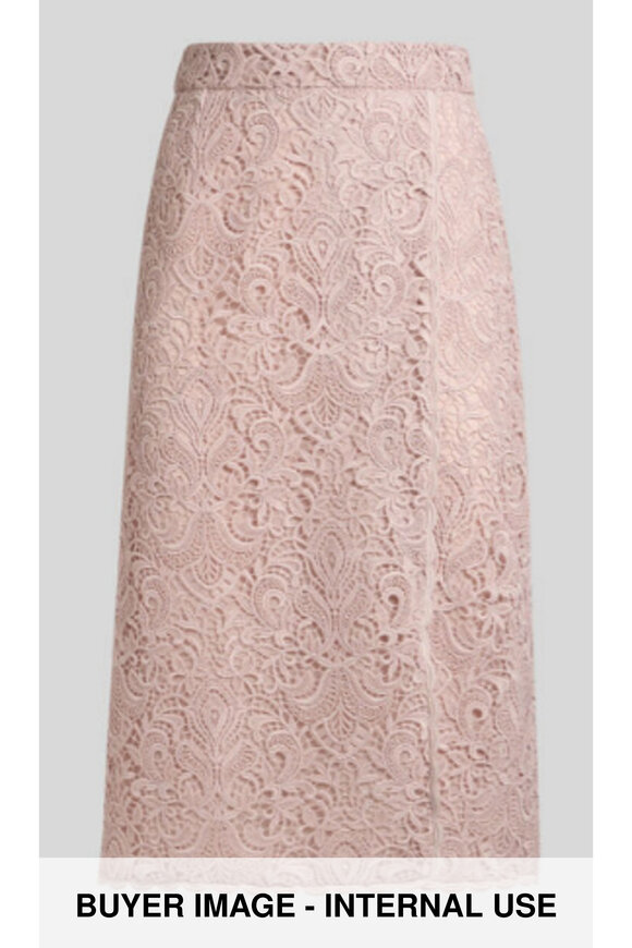 Etro - Leather Paisley Mini Skirt | Mitchell Stores