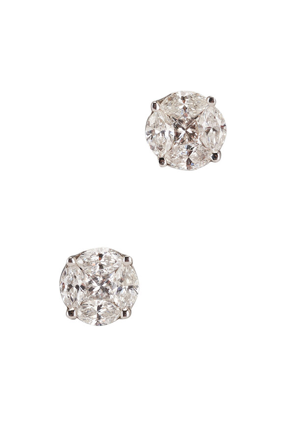 Kai Linz Elise Infinity Diamond Studs