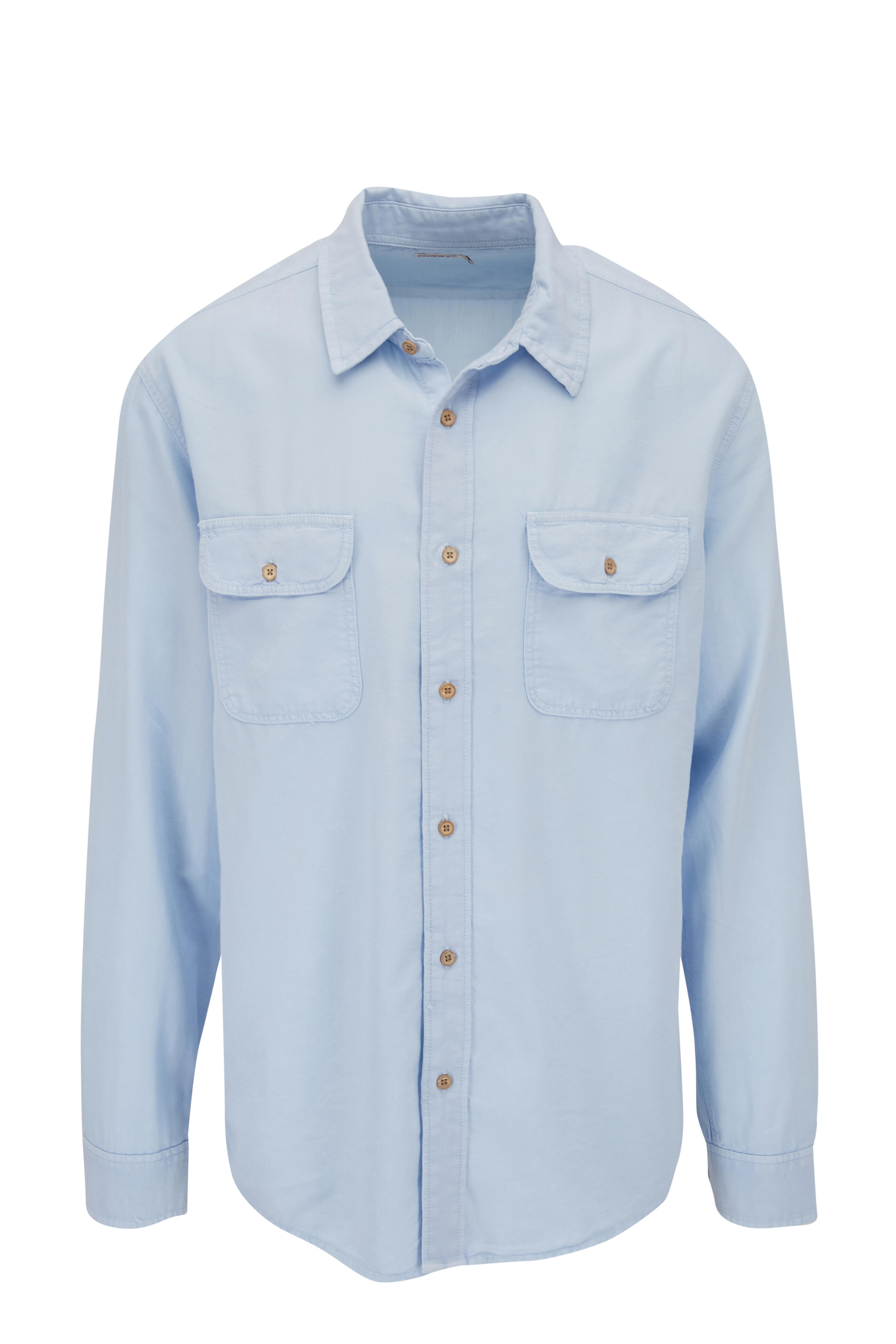 Faherty Brand - Sky Blue Island Life Sport Shirt