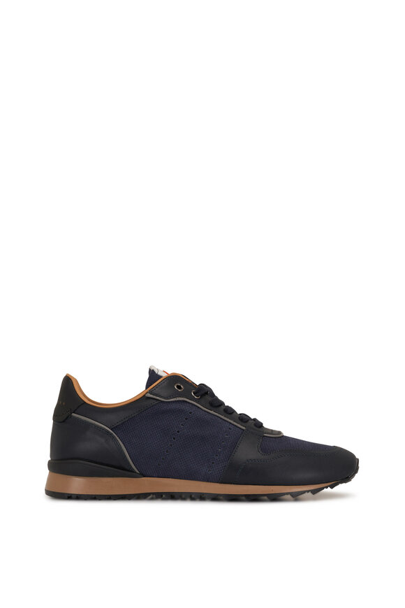 Rubirosa - Joan Blue Suede & Leather Sneaker 