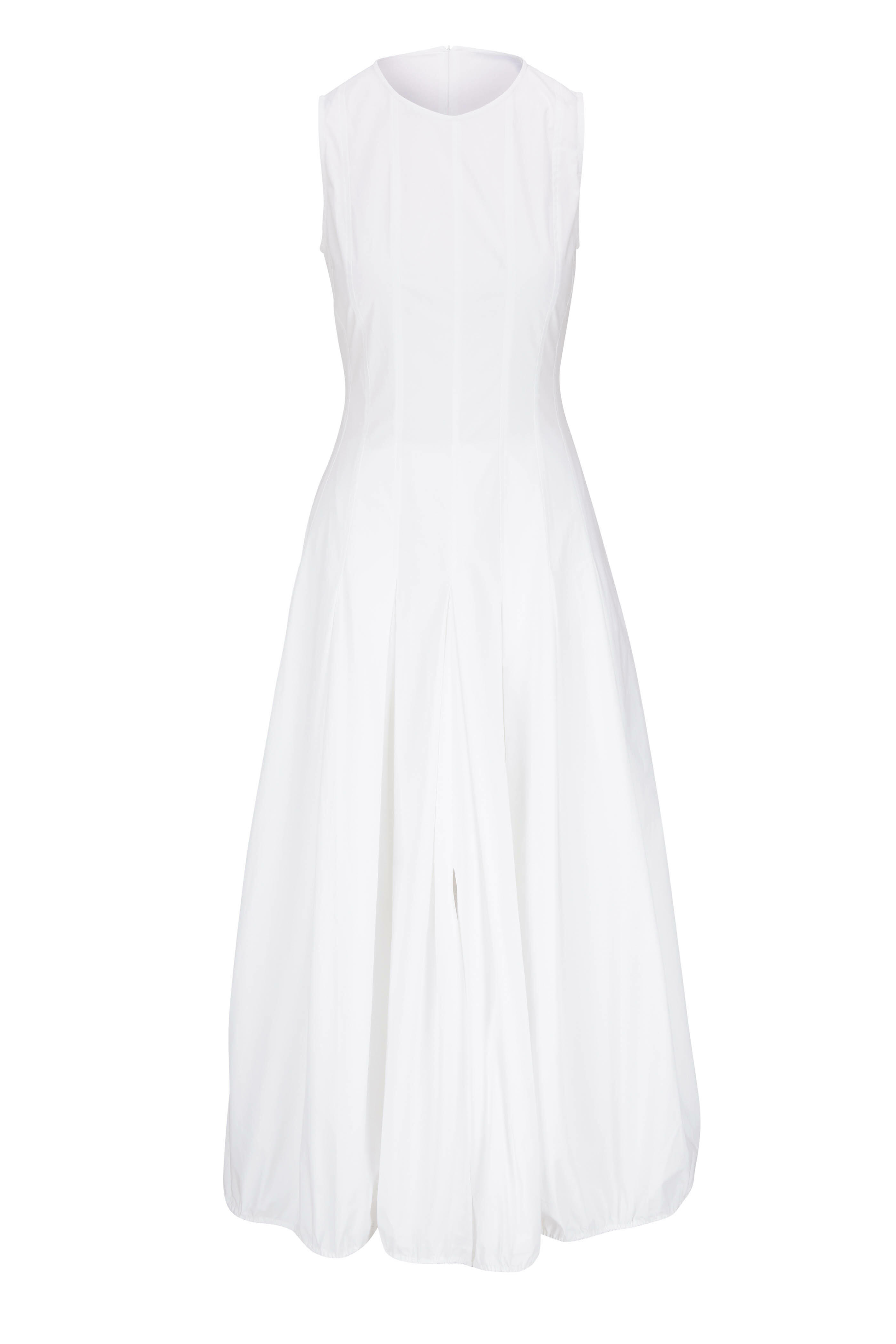 Antonelli - Kalika White Cotton Midi Dress | Mitchell Stores