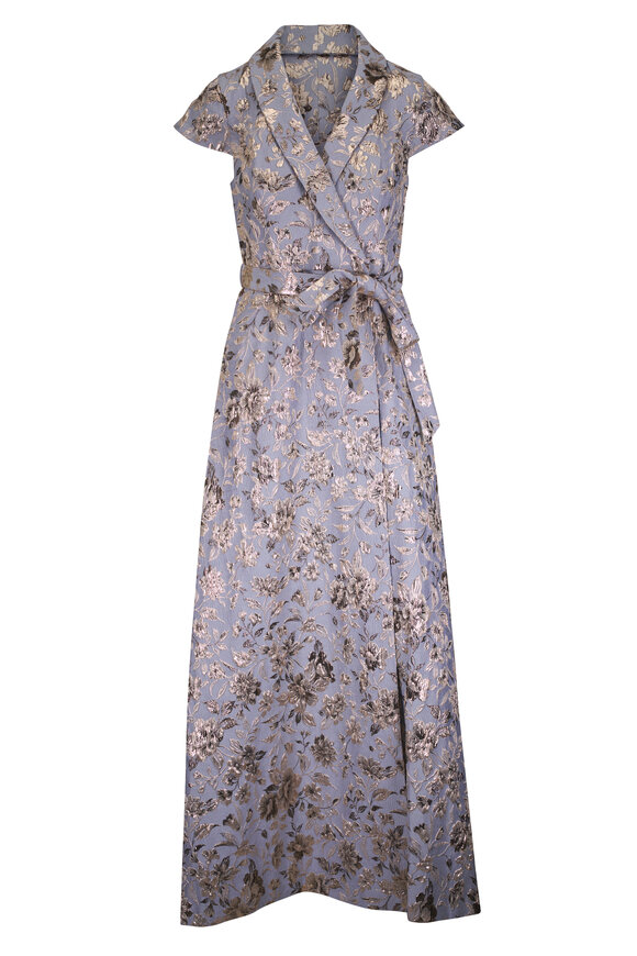 Erdem - Emma Black & White Floral Print Shift Dress