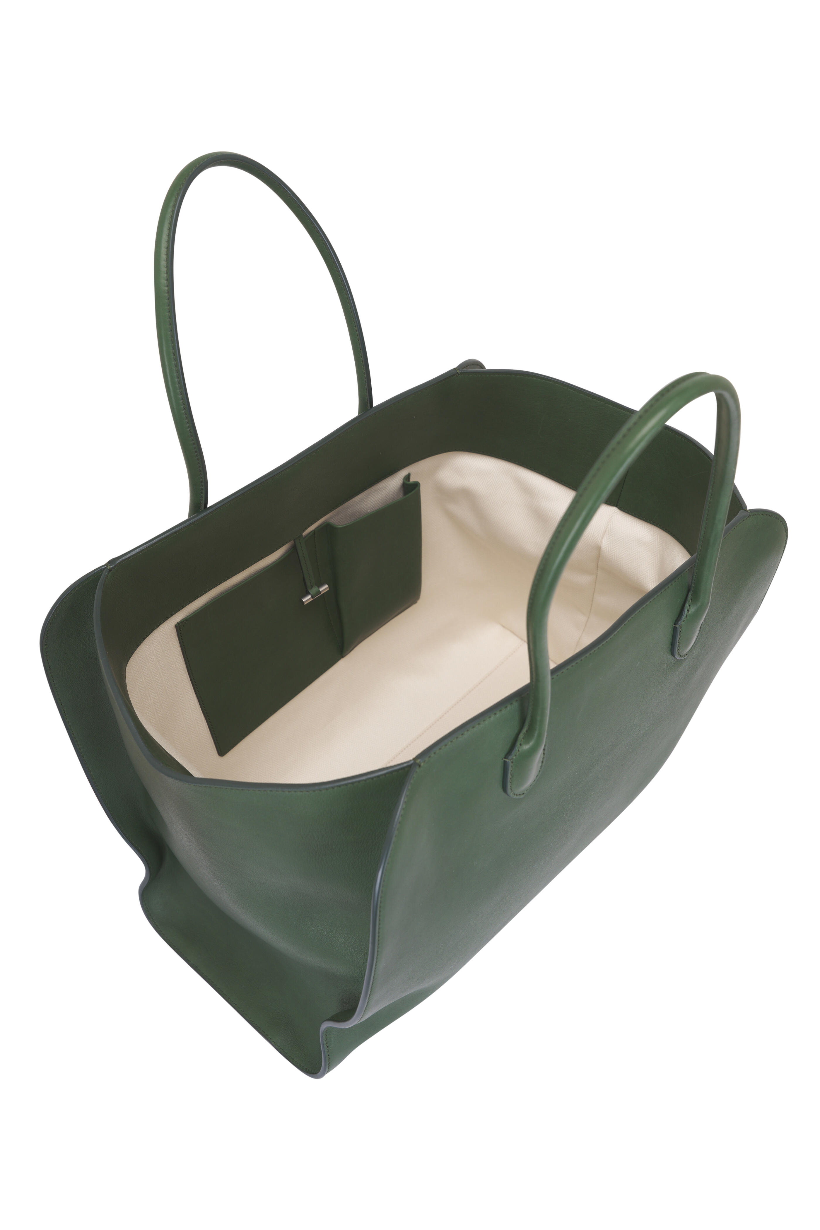 The Row - Marlo Moss Leather Tote
