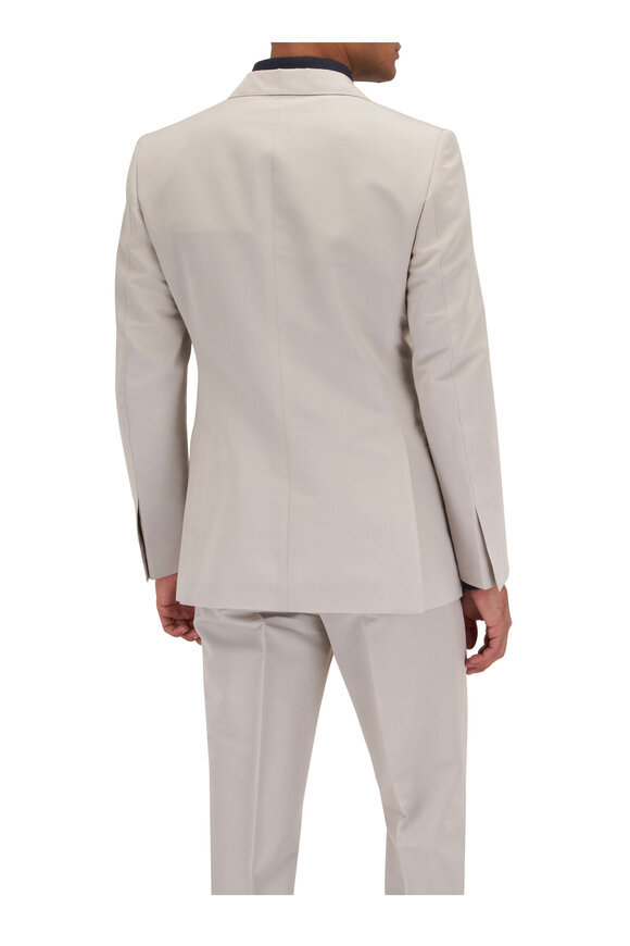 Tom Ford - Shelton Light Gray Fine Poplin Suit 