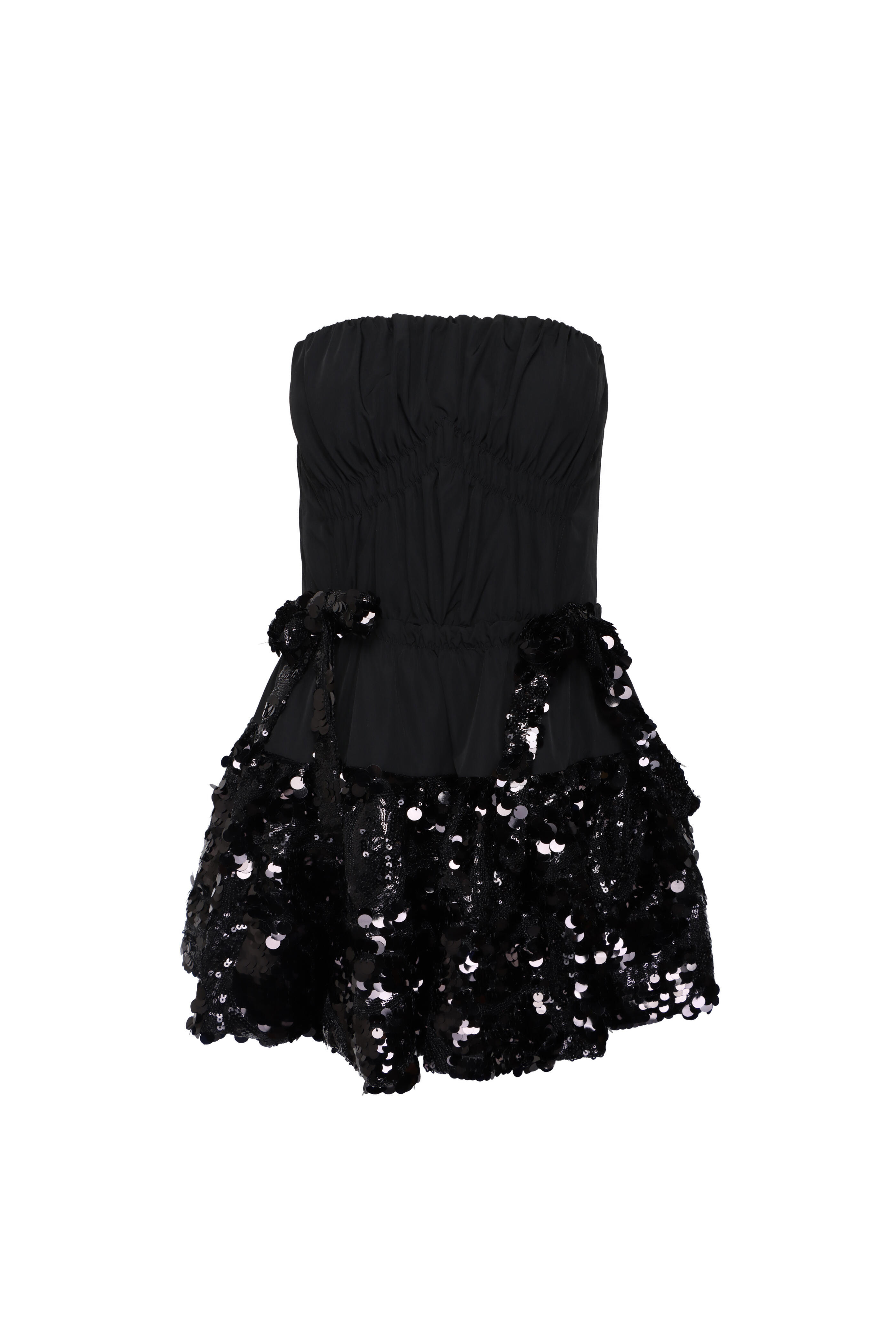 Aknvas - Kamilla Black Sequin Cocktail Dress
