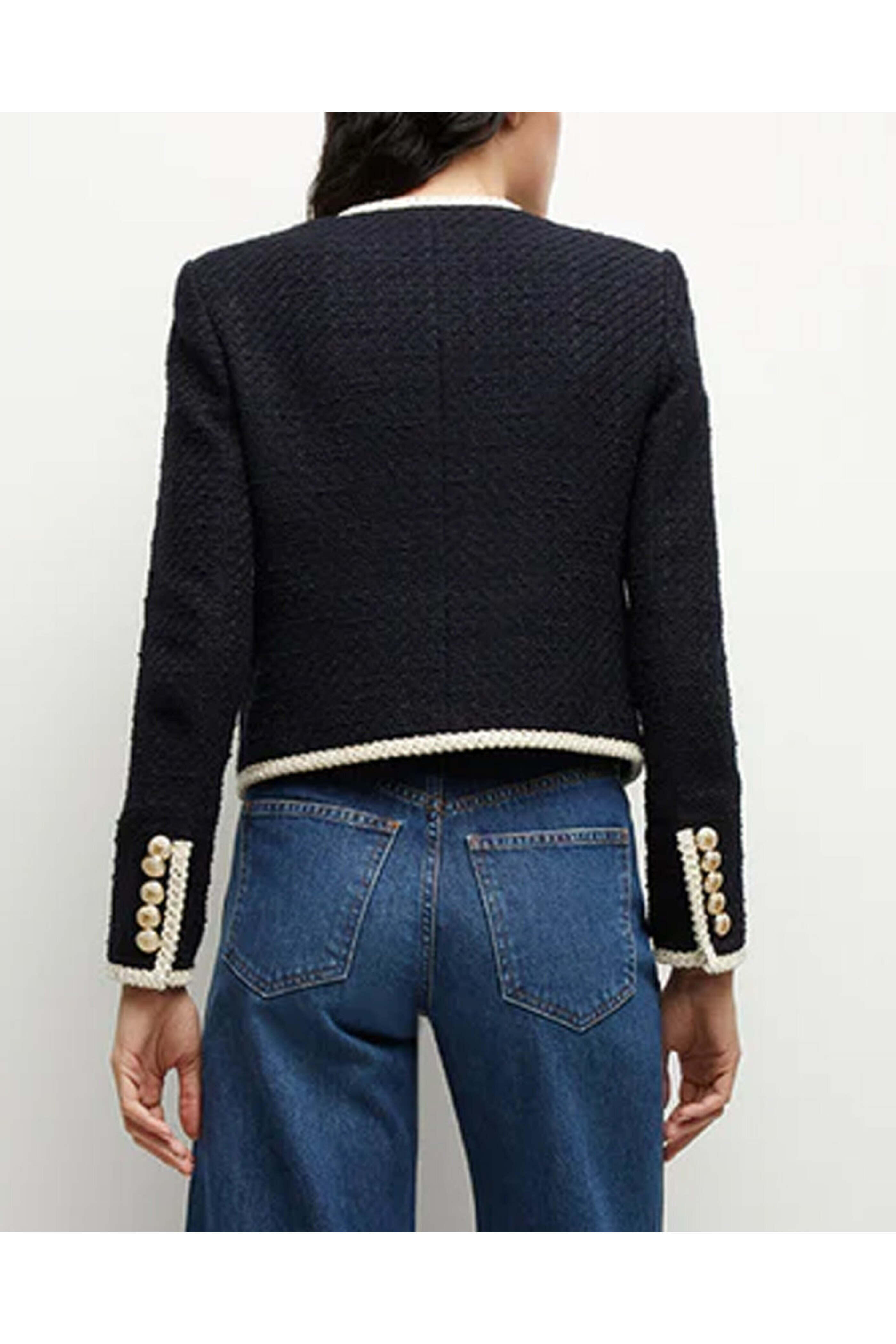 Veronica Beard - Navy Tweed Mabel Jacket