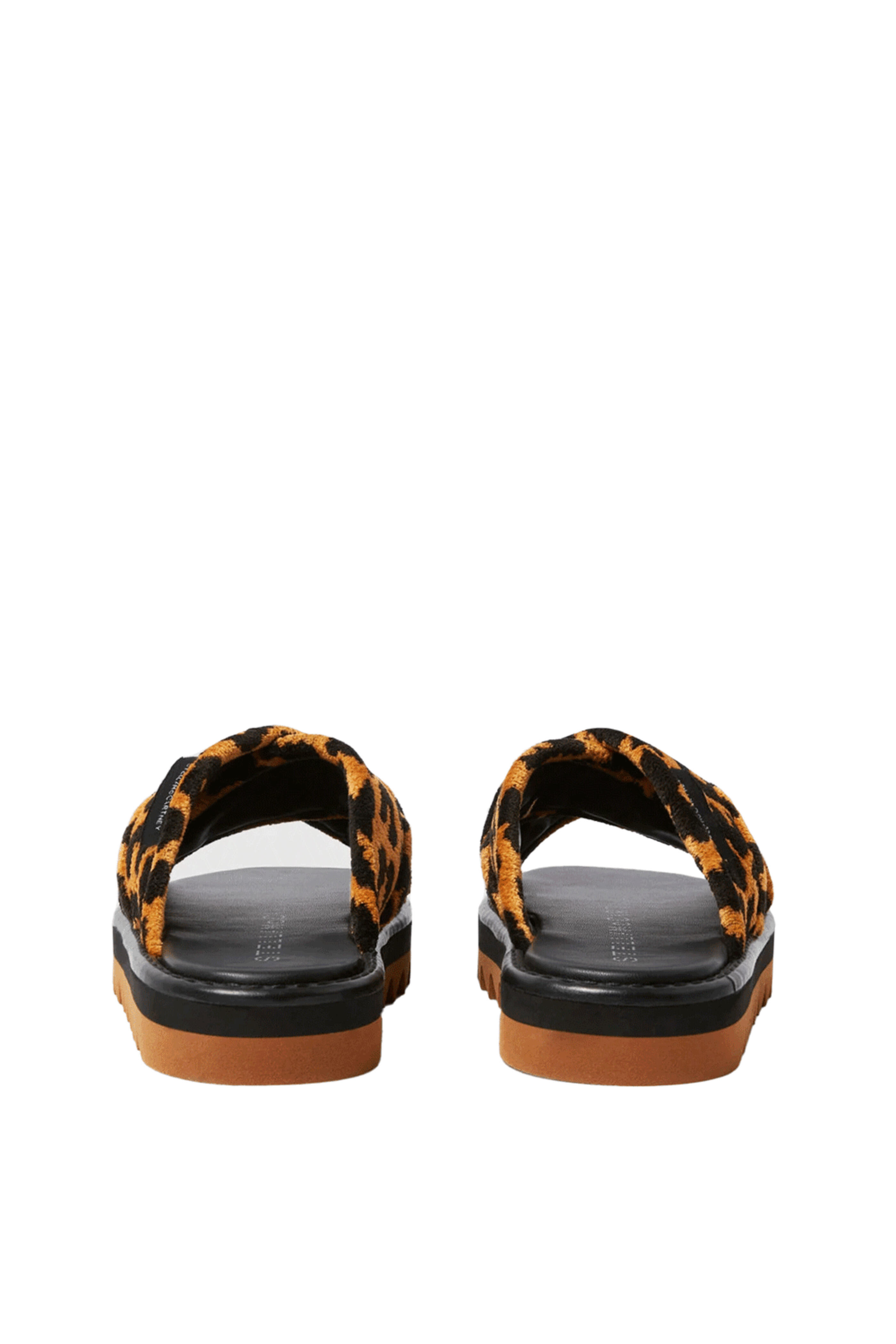Stella McCartney - Sneak-Elyse Twisted Sandal in Leopard