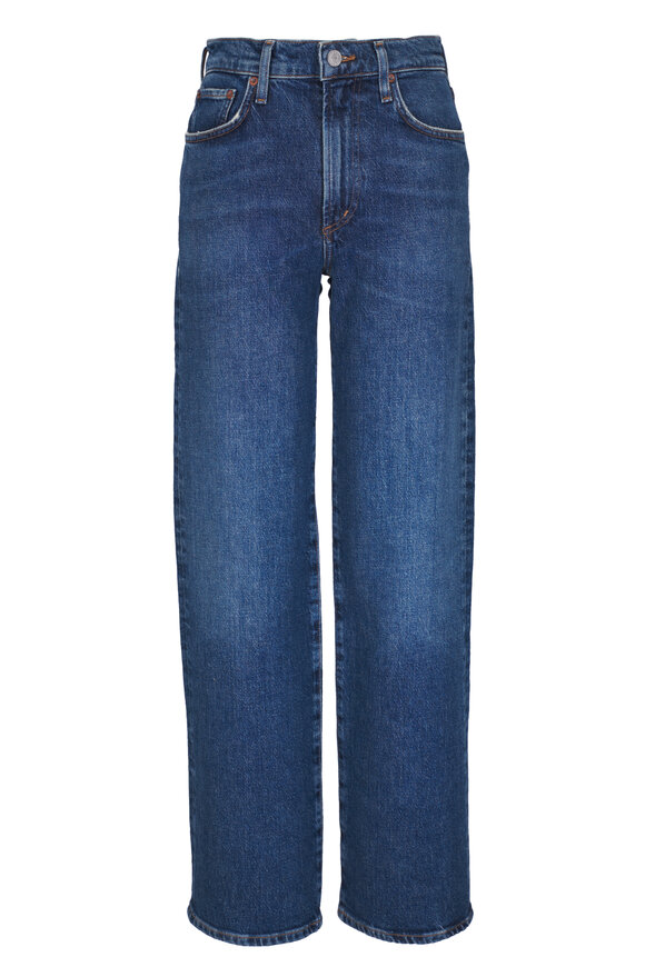 Agolde Harper Denim Straight-Leg Jean