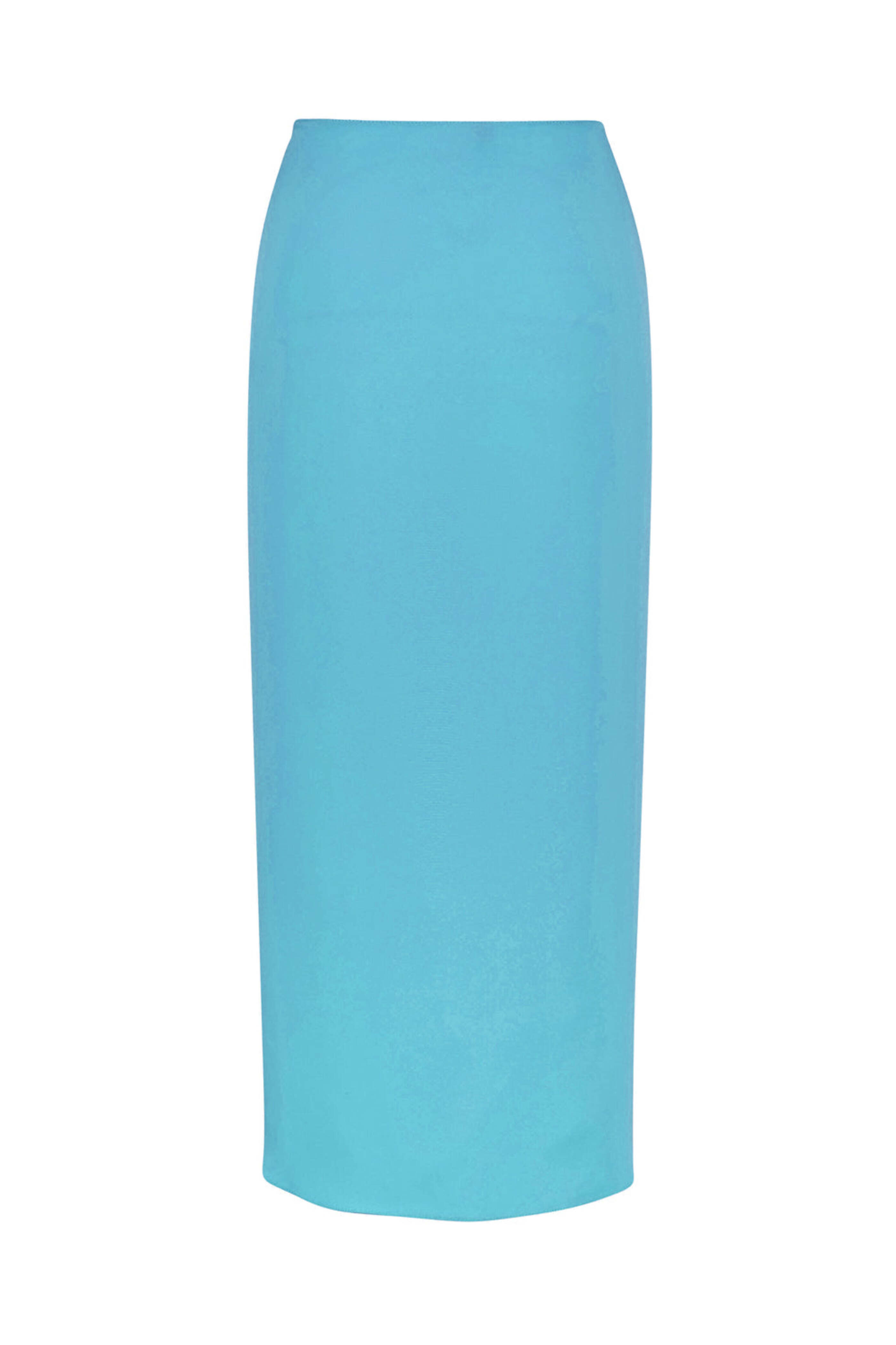 Peter Cohen - Turquoise Sarong Midi Skirt
