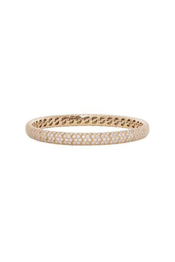 Sidney Garber - Pavé Diamond Smooth Stretch Bracelet