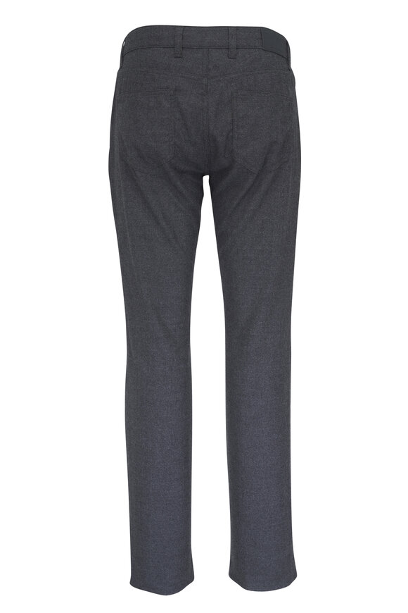 Peter Millar Gray Excursionist Flex Wool Five-Pocket Pant - view 2