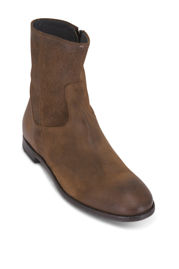 To Boot New York - Shawn Medium Brown Suede Chelsea Boot