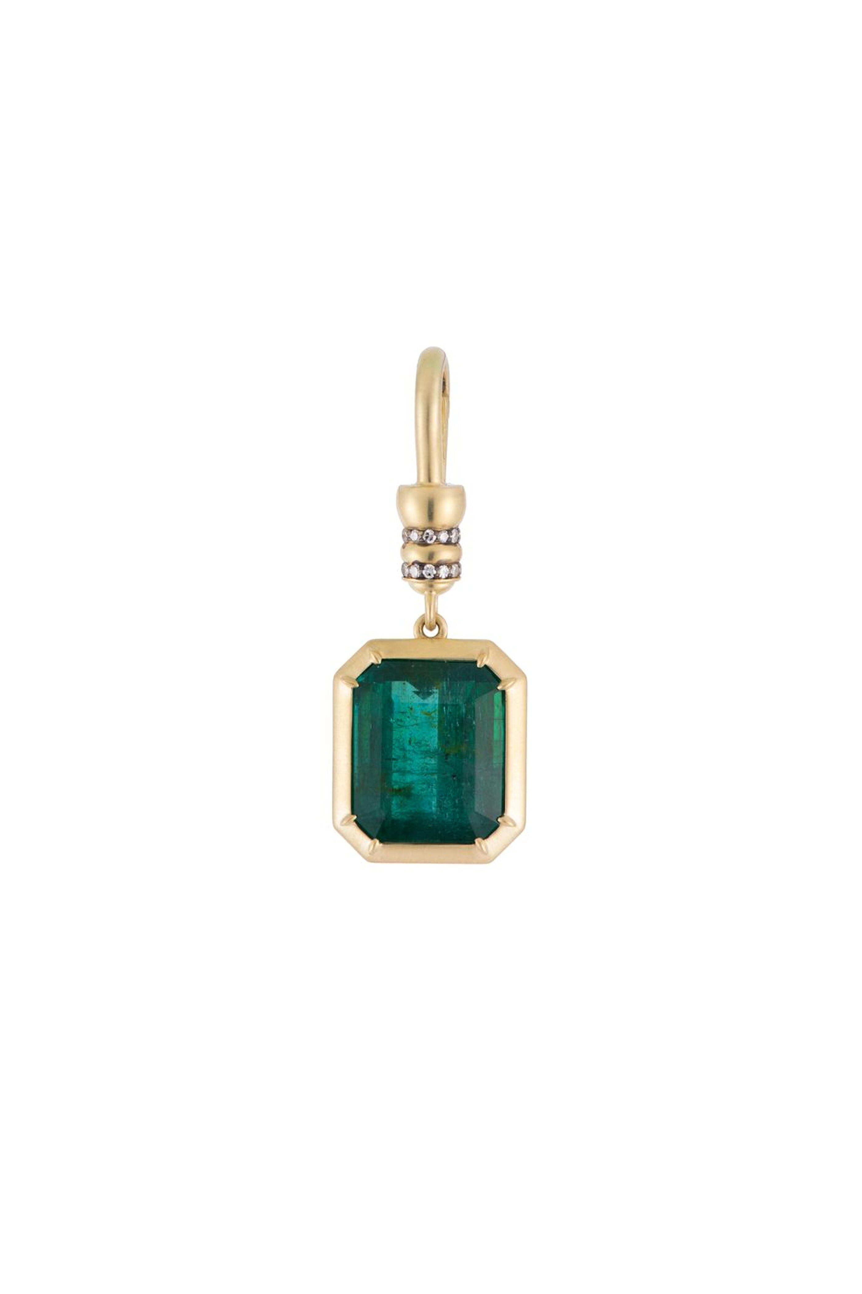 Sylva & Cie - Emerald Drop Pendant
