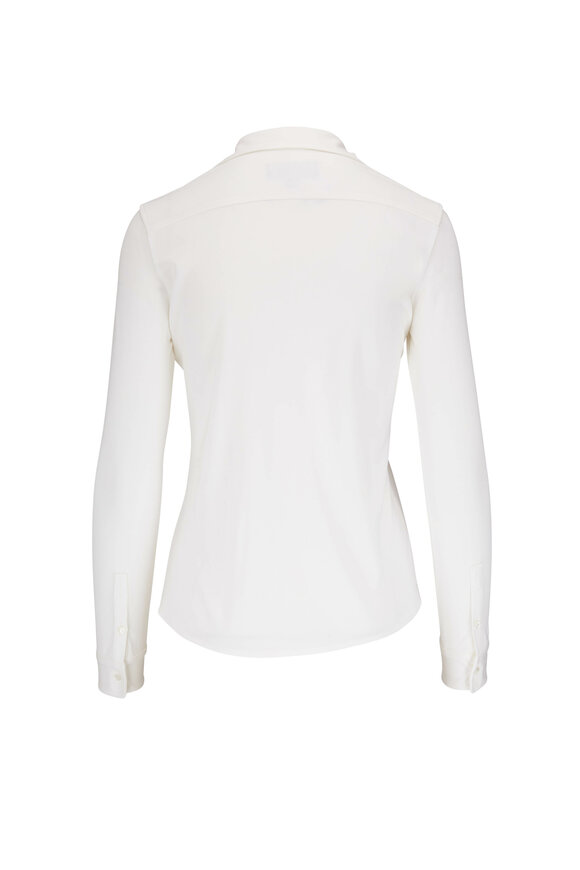 Nili Lotan - Aveline Ivory Button Down Shirt