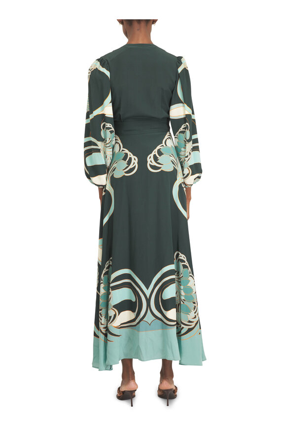 La DoubleJ Long Camerino Blooming Tulip Placée Dress - view 3