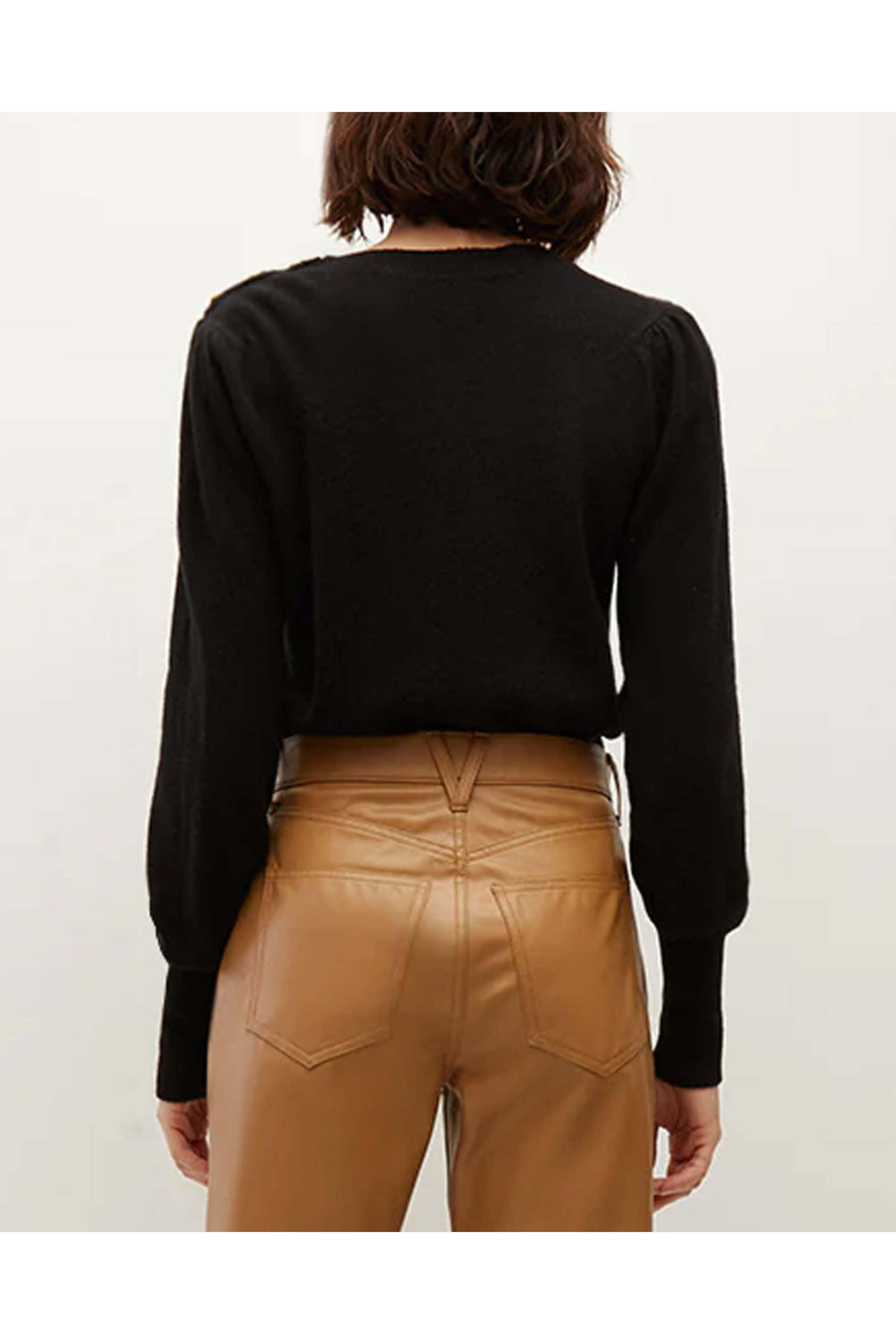 Veronica Beard - Black Cashmere Nalia Pullover