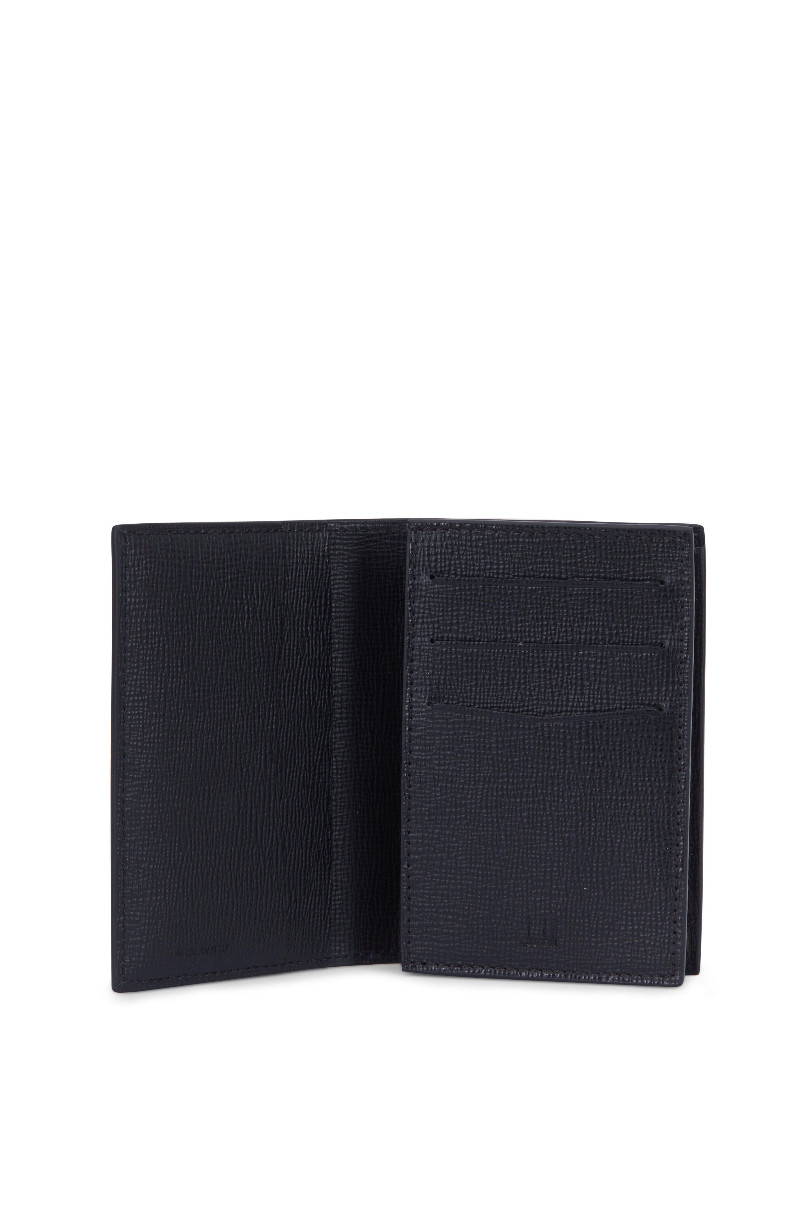 Men's Black Cadogan Zip Card Holder