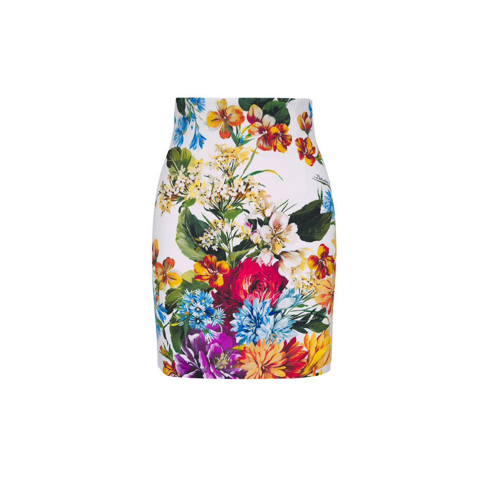 スカート Dolce & Gabbana Bouquet' Print Skirt Flower bouquet-print skirt in Print for Women