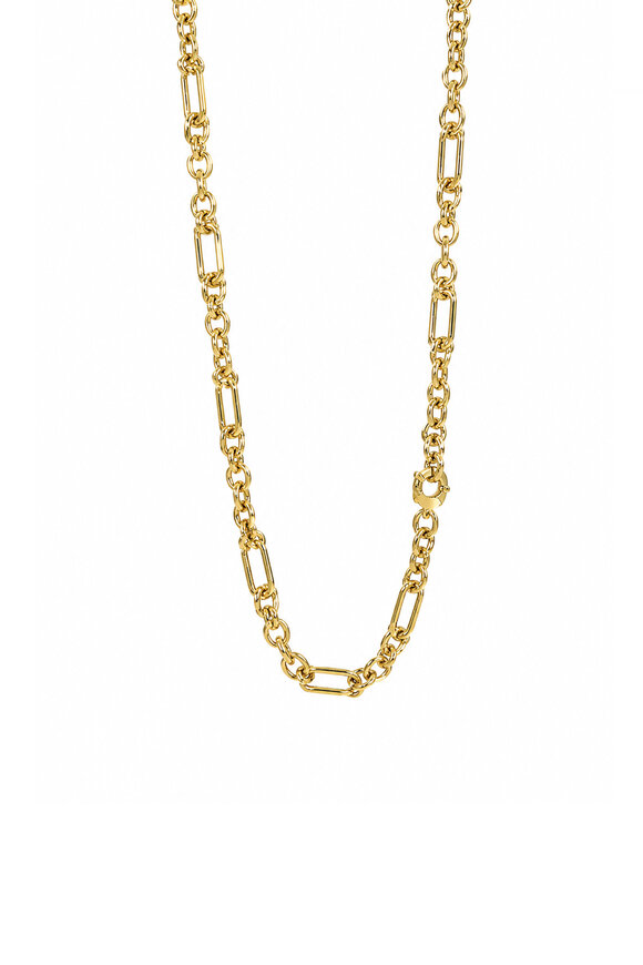 Sylva & Cie Gold Chain Necklace - view 1