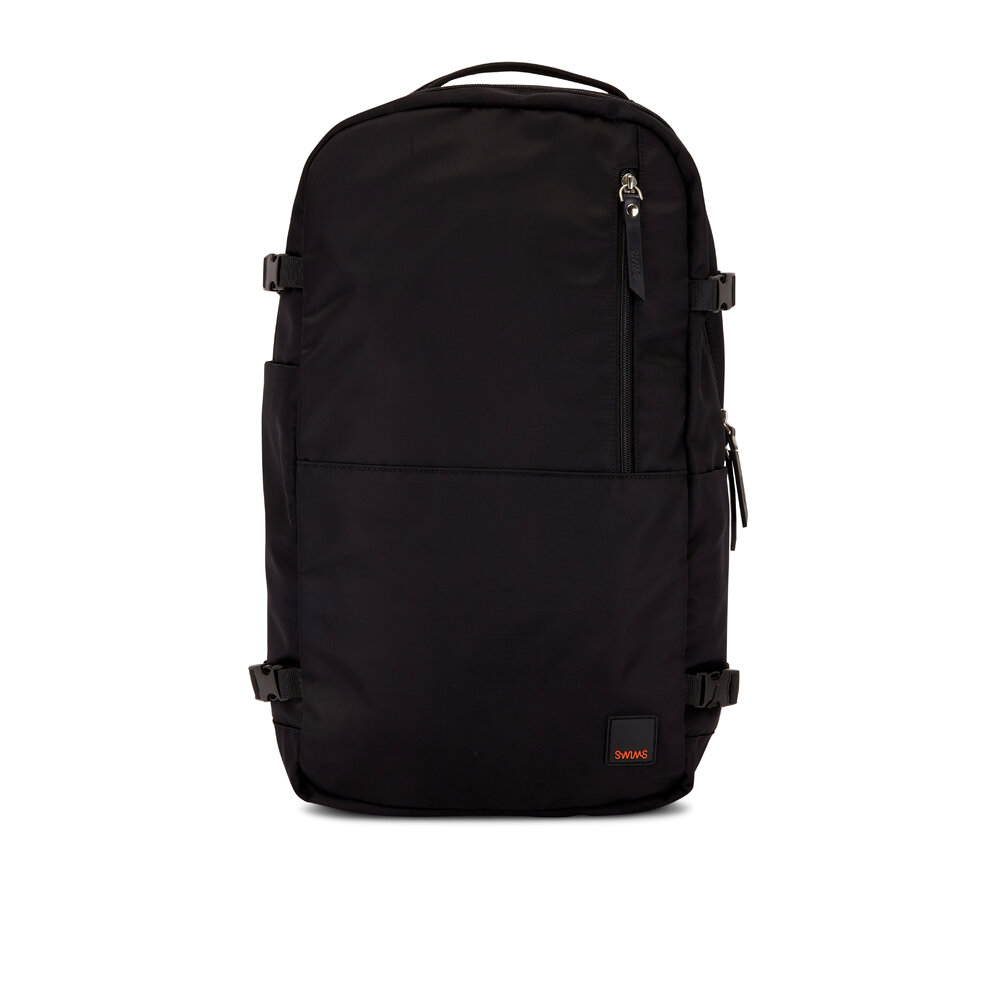 Swims - Motion Black Nylon Backpack | Mitchell Stores